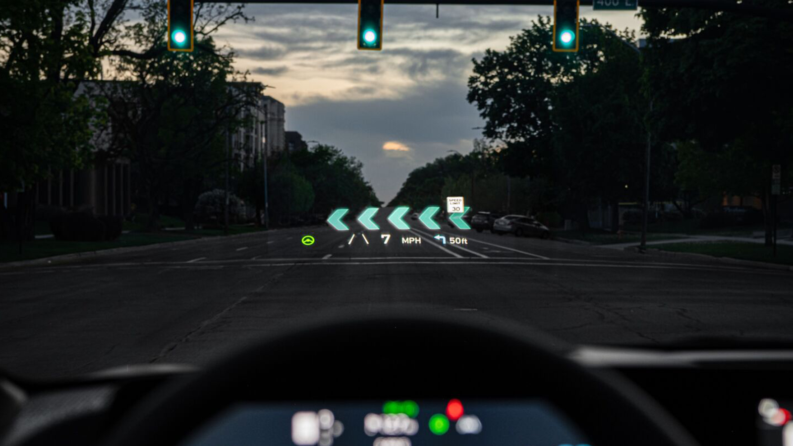 EV6 Head-up display